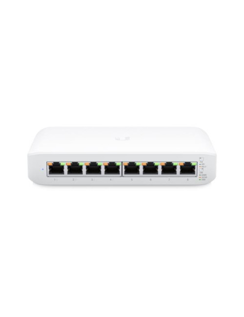 Switch|UBIQUITI|Lite 8 PoE|Type L2|Desktop/pedestal|8x10Base-T / 100Base-TX / 1000Base-T|PoE+ ports 4|USW-LITE-8-POE