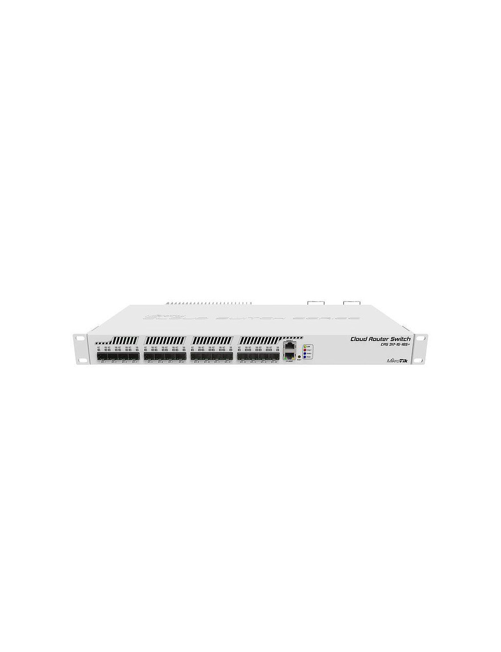 Switch|MIKROTIK|Type L3|Rack|1x10Base-T / 100Base-TX / 1000Base-T|16xSFP+|1xRJ45|CRS317-1G-16S+RM