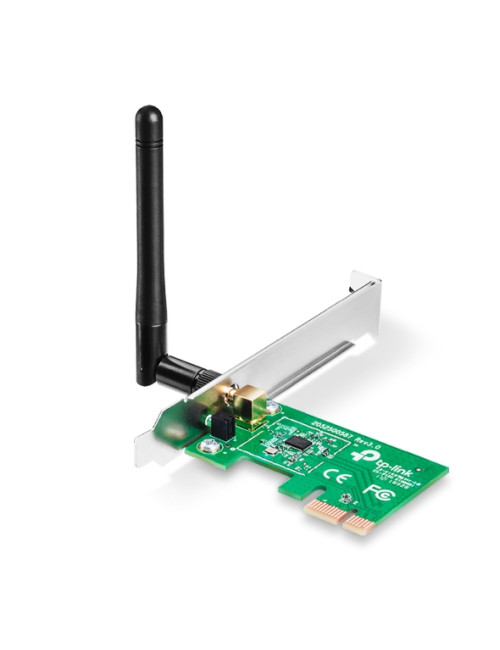 TP-LINK TL-WN781ND, PCI Express Adapter 2.4GHz, 802.11n, 150Mbps, 1xDetachable antennas 2dBi