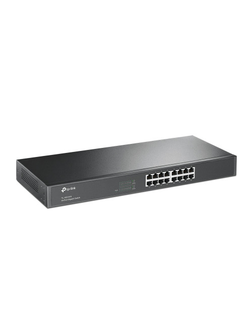 TP-LINK Switch TL-SG1016 Unmanaged, Rackmountable, 1 Gbps (RJ-45) ports quantity 16