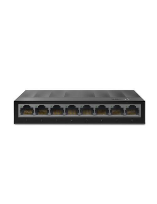 TP-LINK Desktop Switch LS1008G 10/100/1000 Mbps (RJ-45), Unmanaged, Desktop, Ethernet LAN (RJ-45) ports 8