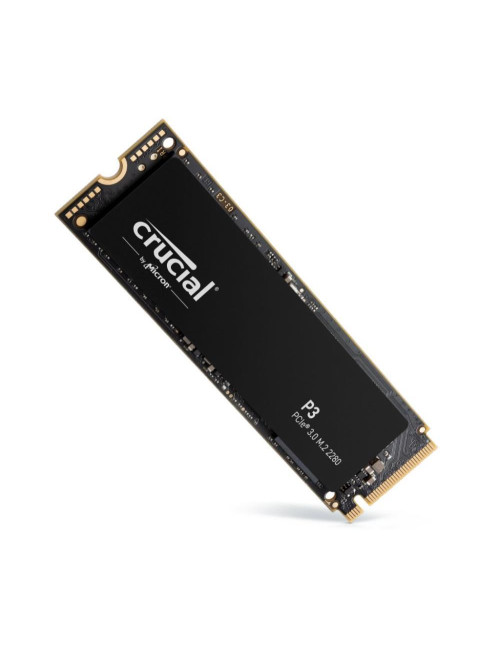 SSD|CRUCIAL|P3|500GB|M.2|PCIE|NVMe|3D NAND|Write speed 1900 MBytes/sec|Read speed 3500 MBytes/sec|TBW 110 TB|CT500P3SSD8