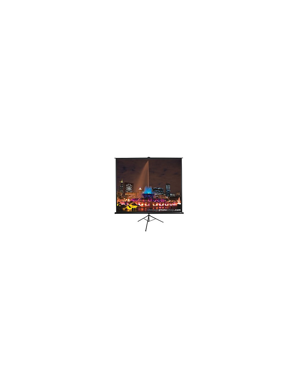 Elite Screens Tripod Series T113UWS1 Diagonal 113 ", 1:1, Viewable screen width (W) 203 cm, Black