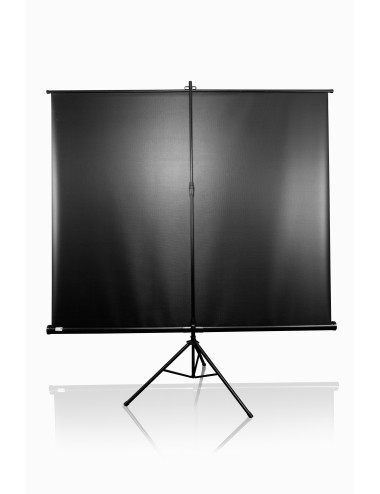 Elite Screens Tripod Series T113UWS1 Diagonal 113 ", 1:1, Viewable screen width (W) 203 cm, Black