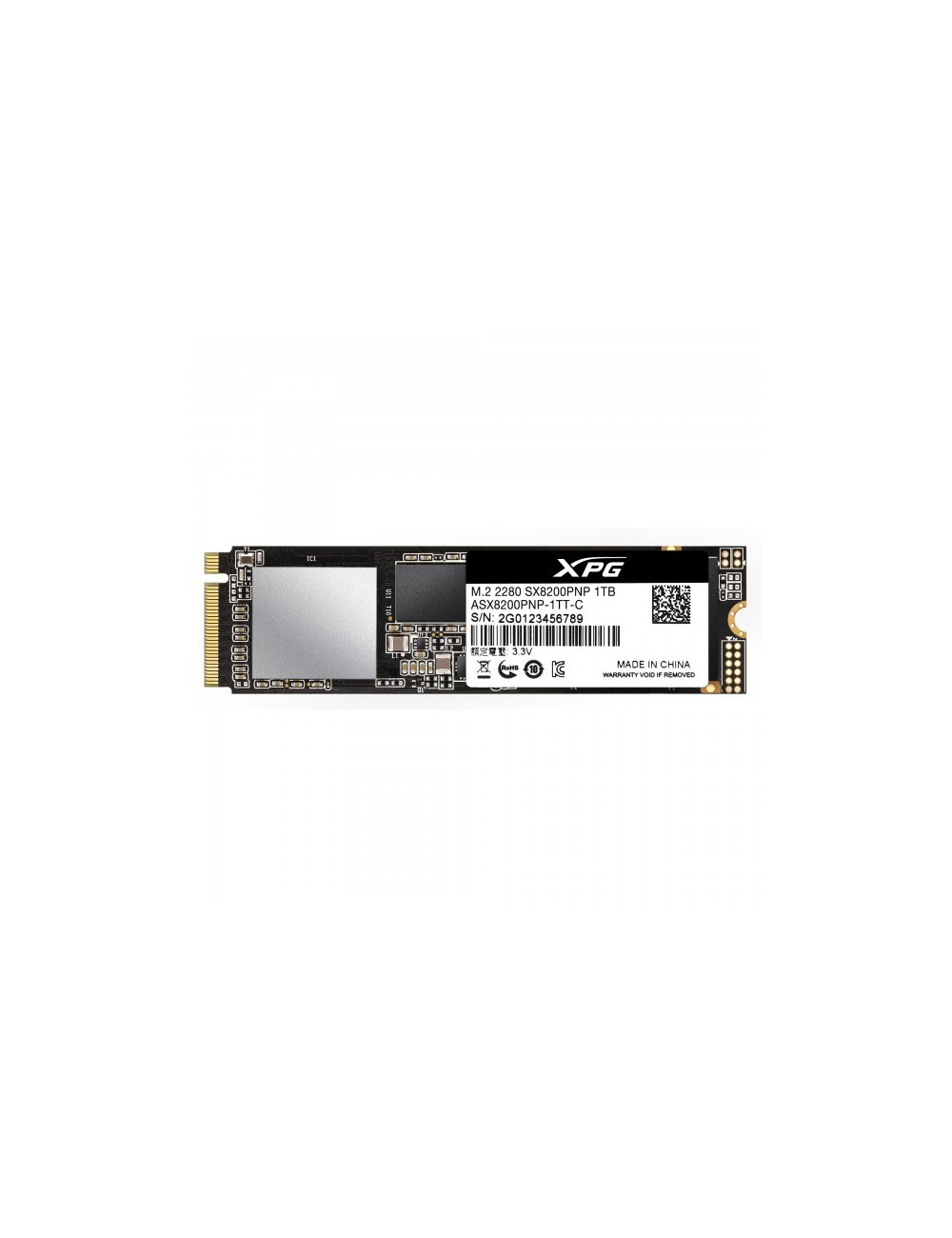 ADATA XPG SX8200 Pro 1000 GB, SSD interface M.2 NVME, Write speed 3000 MB/s, Read speed 3500 MB/s