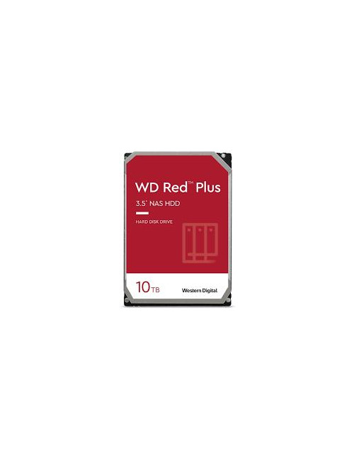 HDD|WESTERN DIGITAL|Red Plus|10TB|SATA 3.0|256 MB|7200 rpm|3,5"|WD101EFBX