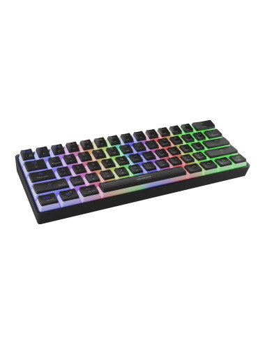 Genesis THOR 660 RGB, Mechanical Gaming Keyboard, RGB LED light, US, Black, Wireless, USB Type-C, Bluetooth