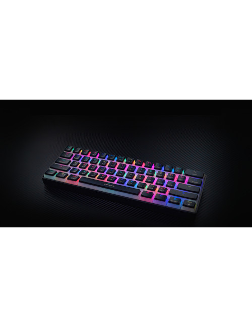 Genesis THOR 660 RGB, Mechanical Gaming Keyboard, RGB LED light, US, Black, Wireless, USB Type-C, Bluetooth