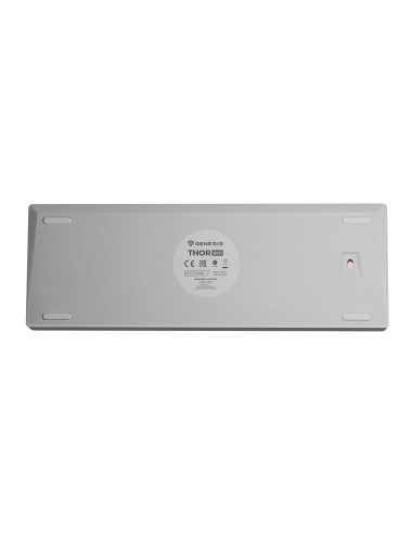 Genesis THOR 660 RGB, Mechanical Gaming Keyboard, RGB LED light, US, White, Wireless, USB Type-C, Bluetooth