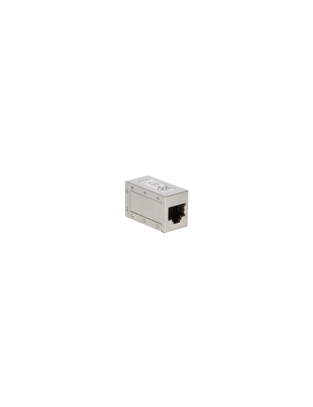 Logilink Logilink Inline Coupler 1:1 Cat.6A RJ45 STP, metal housing Logilink