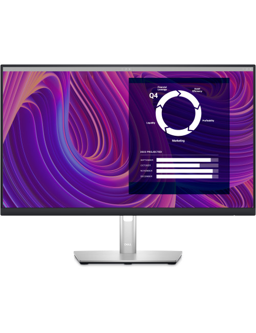 Dell Monitor P2423D 23.8 ", IPS, QHD, 2560 x 1440, 16:9, 5 ms, 300 cd/m , Black, 60 Hz, HDMI ports quantity 1