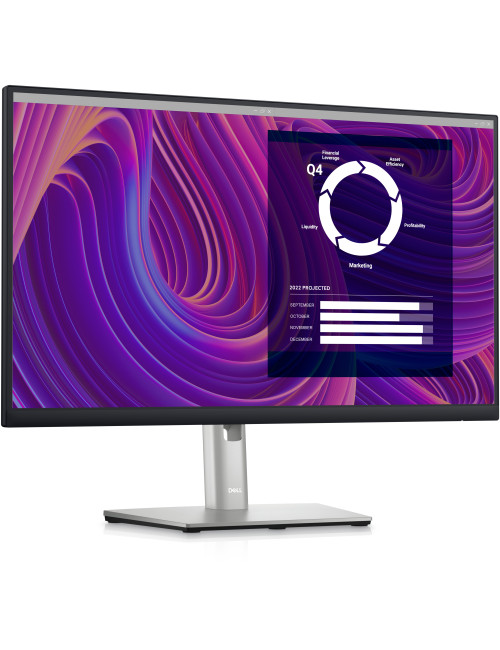 Dell Monitor P2423D 23.8 ", IPS, QHD, 2560 x 1440, 16:9, 5 ms, 300 cd/m , Black, 60 Hz, HDMI ports quantity 1