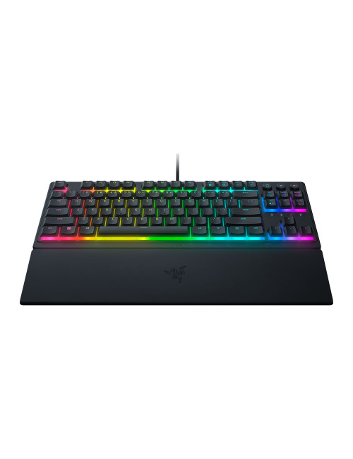 Razer Ornata V3 Tenkeyless RGB LED light, NORD, Wired, Black, Mechanical Gaming keyboard