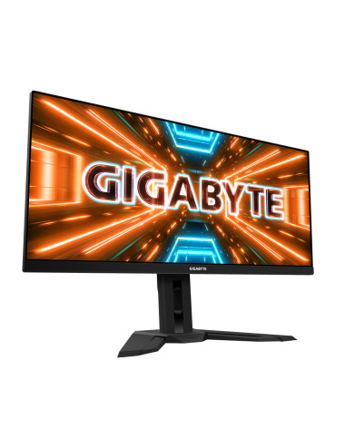 Gigabyte Gaming Monitor M34WQ-EK 34 ", IPS, WQHD, 3440 x 1440, 21:9, 1 ms, 400 cd/m , HDMI ports quantity 2, 144 Hz