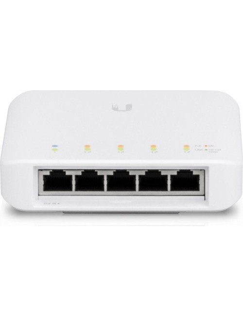 Ubiquiti USW-Flex Indoor/outdoor 5Port Poe Gigabit Switch with 802.3bt Input Power Support