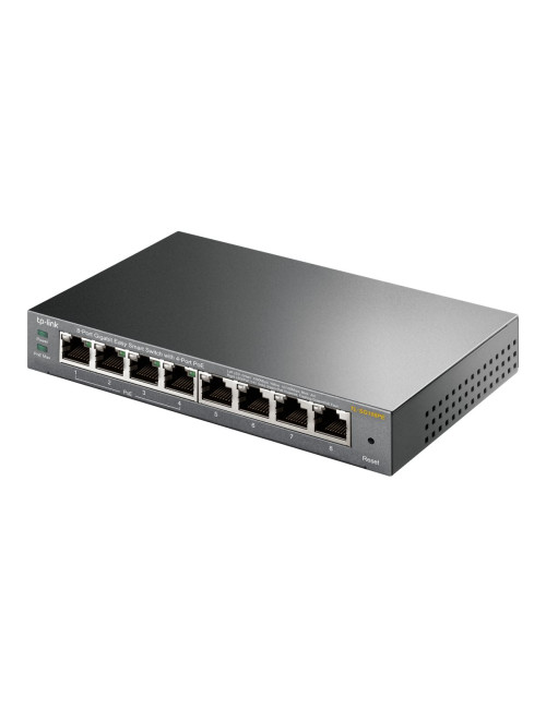 TP-LINK Smart Switch TL-SG108PE Web Managed, Desktop, 1 Gbps (RJ-45) ports quantity 4, PoE+ ports quantity 4, Power supply type 
