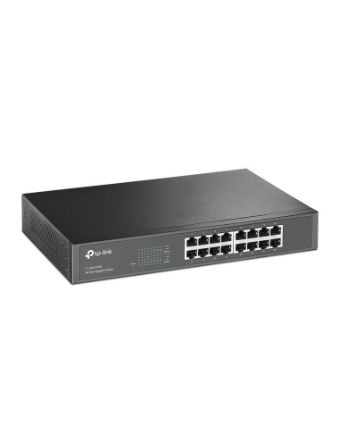 TP-LINK Switch TL-SG1016D Unmanaged, Desktop/Rackmountable, 10/100 Mbps (RJ-45) ports quantity 16