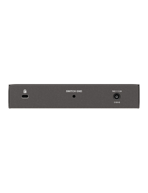 D-Link 8-Port Gigabit PoE Switch (4xPoE) DGS-1008P Unmanaged, Desktop, 60 W