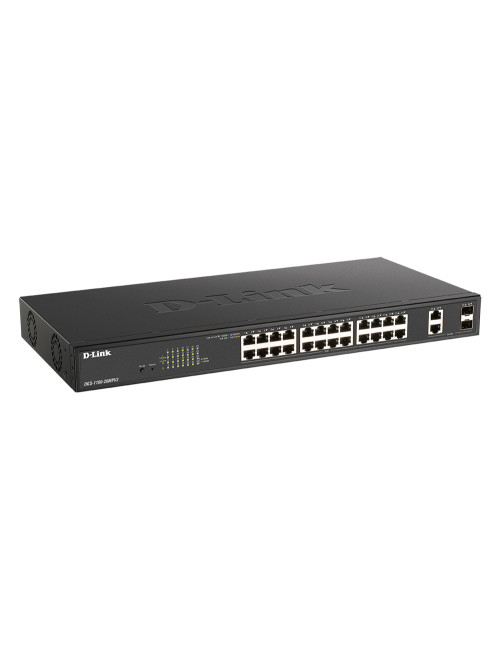 D-Link DGS-1100 Series Gigabit Smart Managed Switches DGS-1100-26MPV2 Managed L2, Desktop/Rackmountable