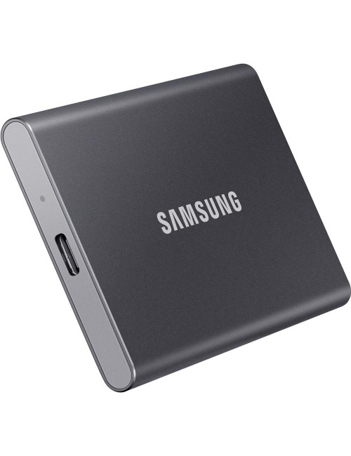 External SSD|SAMSUNG|T7|2TB|USB 3.2|Write speed 1000 MBytes/sec|Read speed 1050 MBytes/sec|MU-PC2T0T/WW