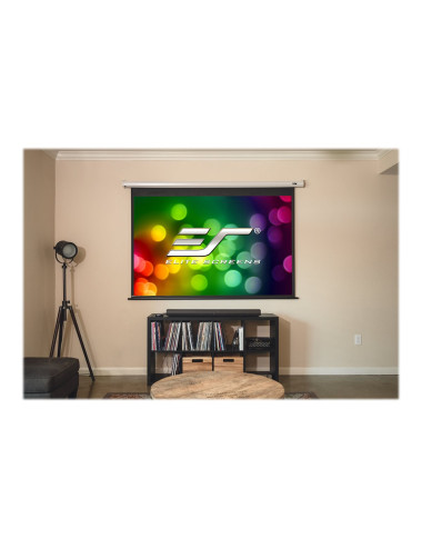 Elite Screens Spectrum Series Electric120V Diagonal 120 ", 4:3, Viewable screen width (W) 244 cm, White