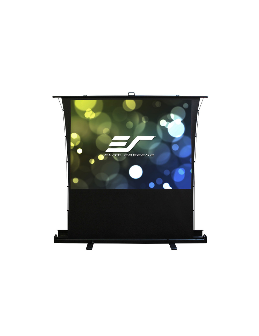 Elite Screens FT92XWH ezCinema Tab Tension Portable Screen, 92", 16:9, Black Elite Screens