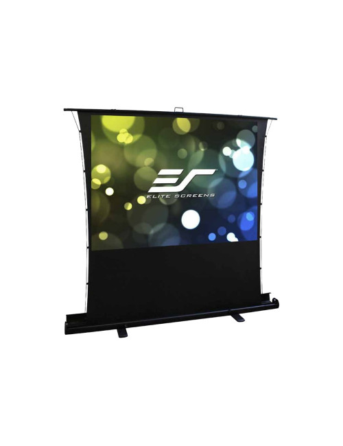 Elite Screens FT92XWH ezCinema Tab Tension Portable Screen, 92", 16:9, Black Elite Screens