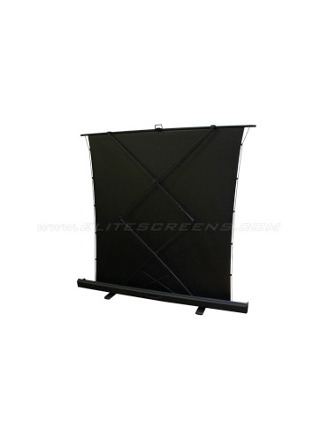 Elite Screens FT92XWH ezCinema Tab Tension Portable Screen, 92", 16:9, Black Elite Screens