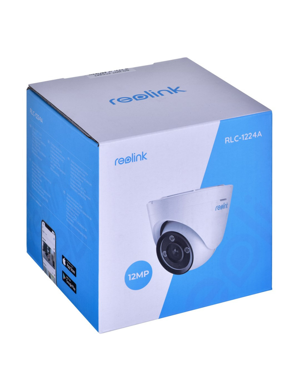 Reolink POE IP Dome Camera 12MP Fixed RLC-1224A