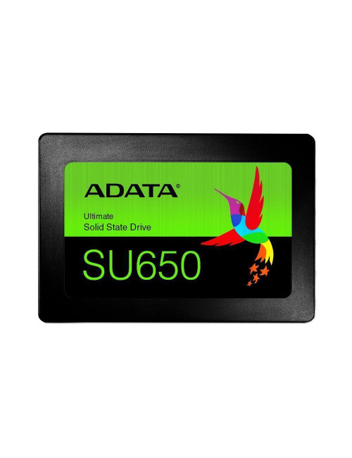 SSD|ADATA|SU650|1TB|SATA 3.0|Write speed 450 MBytes/sec|Read speed 520