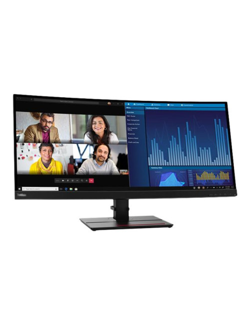 Lenovo ThinkVision P34w-20 34.14 " IPS 21:9 4 ms 300 cd/m Black 60 Hz HDMI ports quantity 2