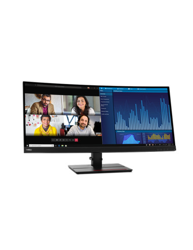 Lenovo ThinkVision P34w-20 34.14 " IPS 21:9 4 ms 300 cd/m Black 60 Hz HDMI ports quantity 2