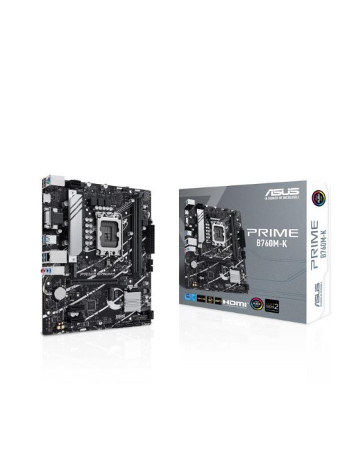 Mainboard|ASUS|Intel B760 Express|LGA1700|Micro-ATX|Memory DDR5|Memory slots 2|2xPCI-Express 4.0 1x|1xPCI-Express 4.0 16x|2xM.2|