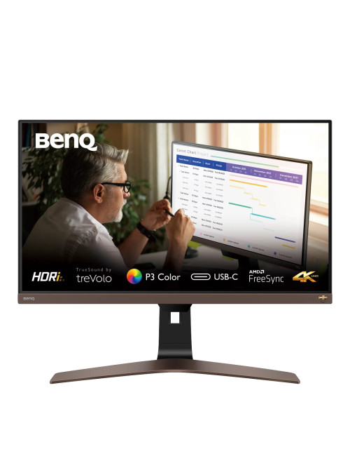 Benq Monitor EW2880U 28 " IPS UHD 16:9 5 ms 300 cd/m Brown/Black 60 Hz HDMI ports quantity 2