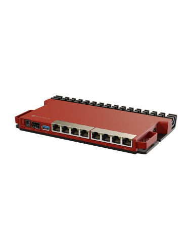 MikroTik Router L009UiGS-RM No Wi-Fi 10/100/1000 Mbit/s Ethernet LAN (RJ-45) ports 8 Mesh Support No MU-MiMO No No mobile broadb