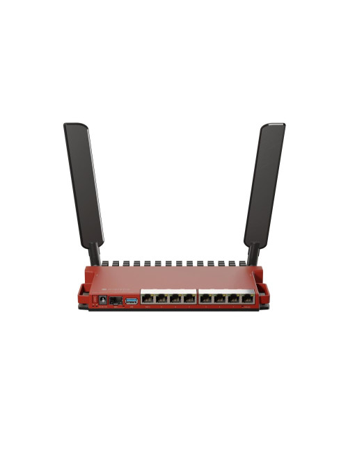 Wireless Router|MIKROTIK|Wireless Router|Wi-Fi 6|IEEE 802.11ax|USB 3.0|8x10/100/1000M|1xSPF|Number of antennas 2|L009UIGS-2HAXD-