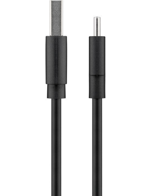 Goobay 59122 USB 2.0 cable (USB-C to USB A), black Goobay