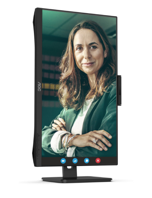 AOC Monitor Q27P3CW 27 " IPS QHD 16:9 4 ms 350 cd/m Black HDMI ports quantity 2 75 Hz