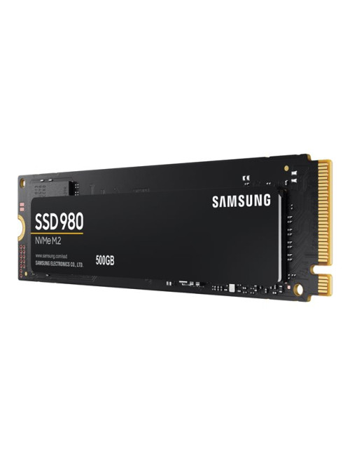 Samsung V-NAND SSD 980 500 GB SSD form factor M.2 2280 SSD interface M.2 NVME Write speed 3000 MB/s Read speed 3500 MB/s