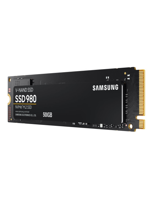 Samsung V-NAND SSD 980 500 GB SSD form factor M.2 2280 SSD interface M.2 NVME Write speed 3000 MB/s Read speed 3500 MB/s