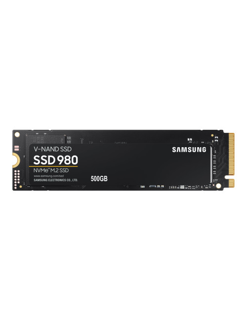 Samsung V-NAND SSD 980 500 GB SSD form factor M.2 2280 SSD interface M.2 NVME Write speed 3000 MB/s Read speed 3500 MB/s