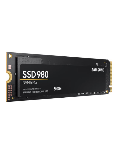 Samsung V-NAND SSD 980 500 GB SSD form factor M.2 2280 SSD interface M.2 NVME Write speed 3000 MB/s Read speed 3500 MB/s