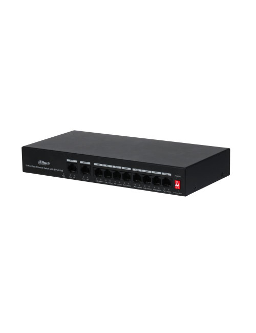 Switch|DAHUA|PFS3010-8ET-65|10|PoE ports 8|65 Watts|DH-PFS3010-8ET-65