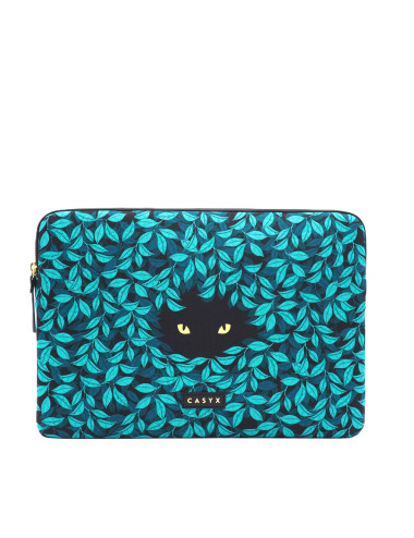 Casyx Casyx for MacBook SLVS-000001 Fits up to size 13 /14 " Sleeve Spying Cat Waterproof