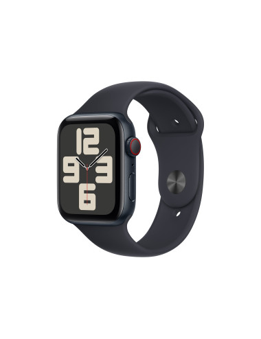 Apple Watch SE GPS + Cellular 44mm Midnight Aluminium Case with Midnight Sport Band - M/L Apple