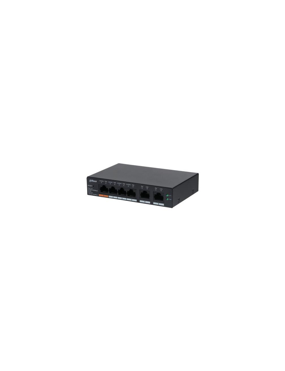 Switch|DAHUA|CS4006-4GT-60|Type L2|Desktop/pedestal|PoE ports 4|60 Watts|DH-CS4006-4GT-60