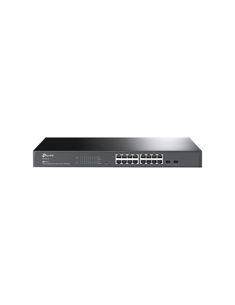 TP-LINK JetStream Smart Switch TL-SG2218 Web managed Rackmountable SFP ports quantity 2