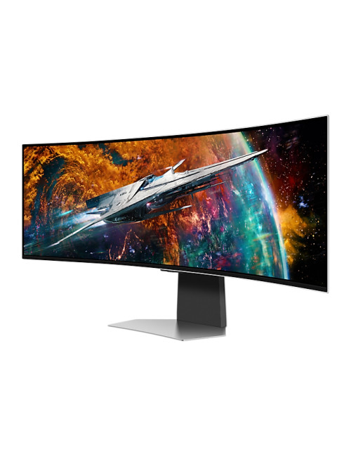 Samsung Odyssey OLED G9 G95SC Monitor LS49CG950SUXDU 49 " QHD 32:9 0.03 ms 250 cd/m Silver HDMI ports quantity 1 240 Hz