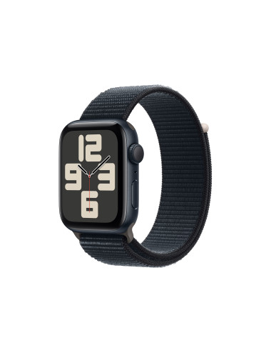 Apple Watch SE GPS 44mm Midnight Aluminium Case with Midnight Sport Loop Apple