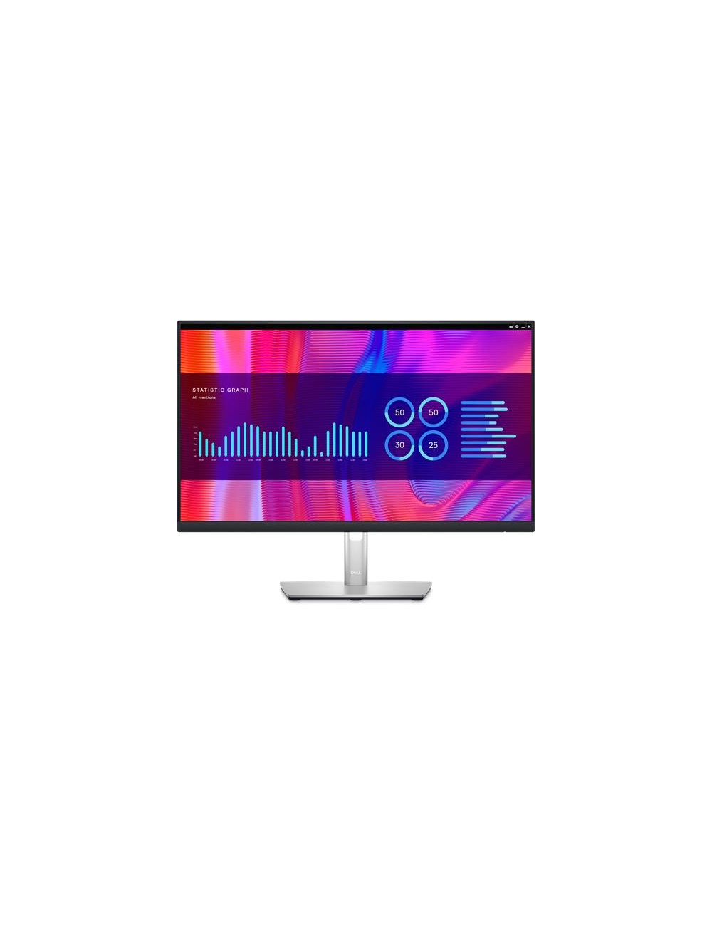 LCD Monitor|DELL|P2423DE|23.8"|Business|Panel IPS|2560x1440|60Hz|Matte|8 ms|Swivel|Pivot|Height adjustable|Tilt|Colour Silver|21